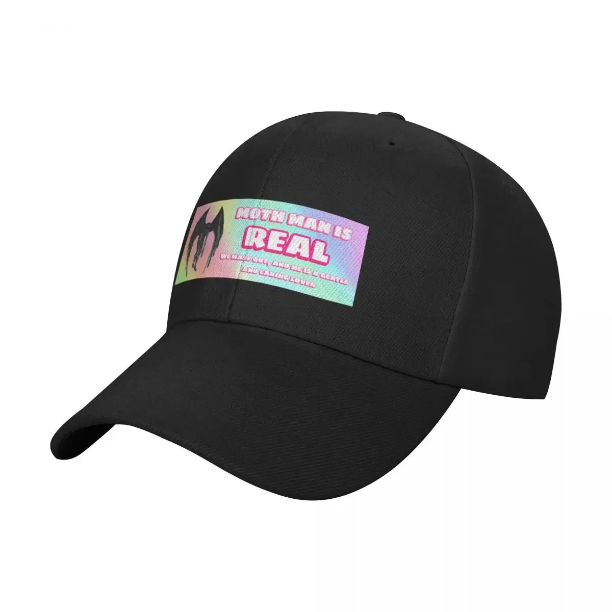 moth man is REAL we made out and he is a gentle and caring lover Baseball Cap custom Hat sun hat Trucker Hats For Men Women's