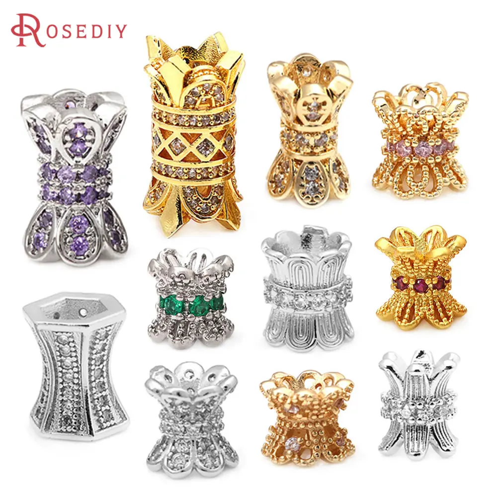 18K Gold Color Bras… - image