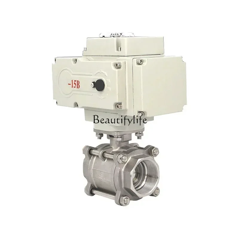 

Electric ball valve wire port thread buckle explosion-proof cut-off regulating valve Q911F-16P