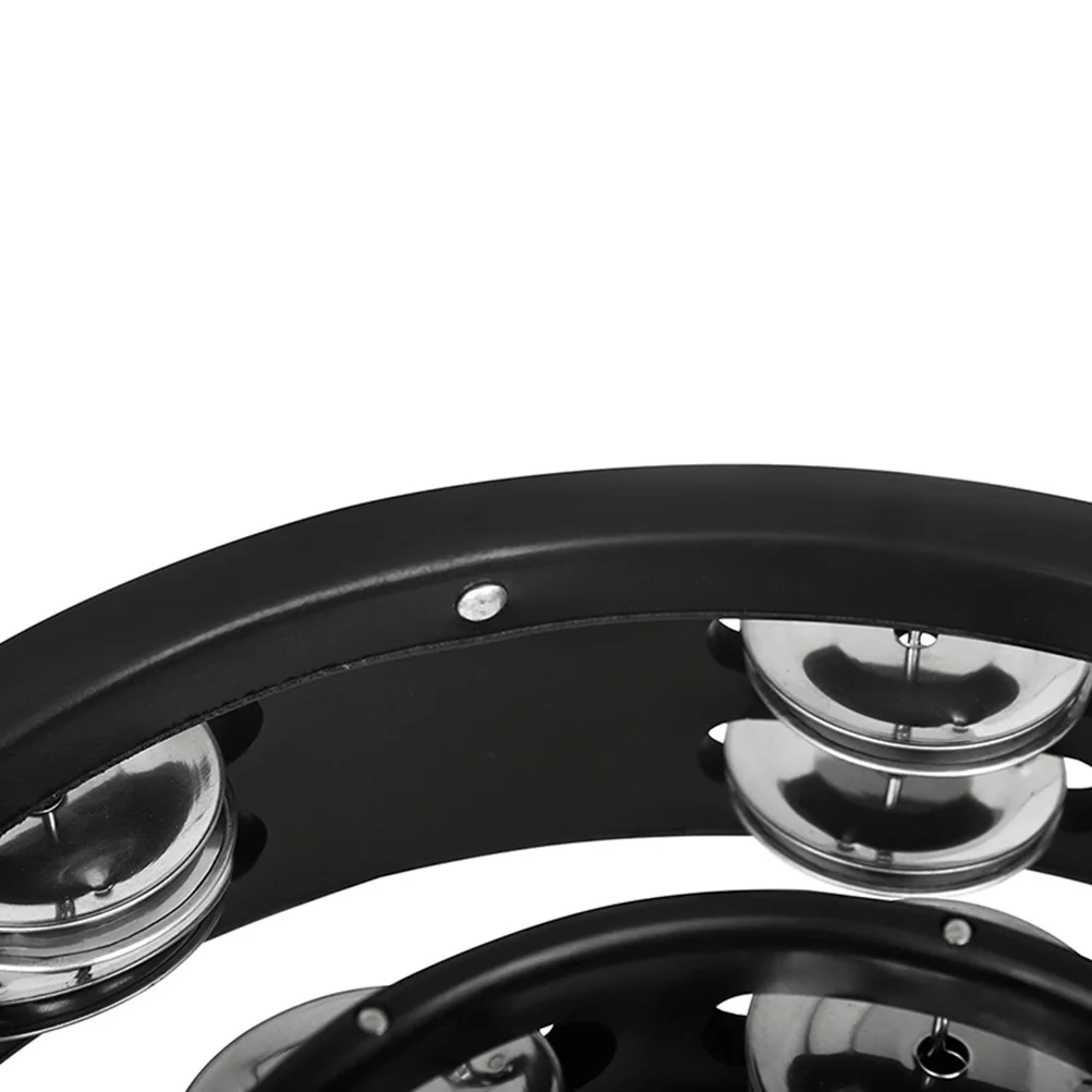 

Premium Tambourines for Adults Durable Sturdy Hand Percussion Musical Instrument Comfortable Hold Clear Sound Party