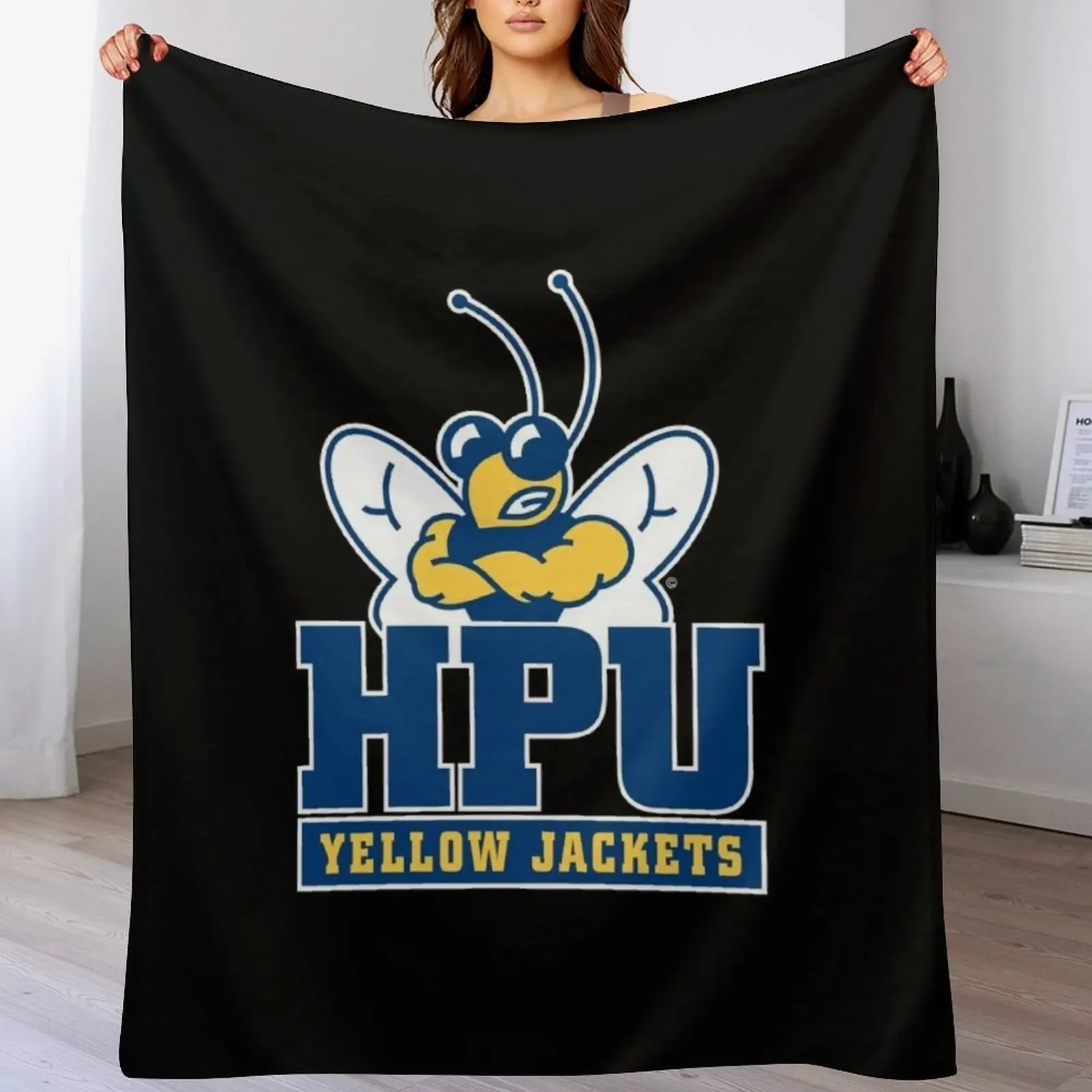

Howard Payne logo-shirt Throw Blanket Plaid Multi-Purpose Plush Travel Blankets