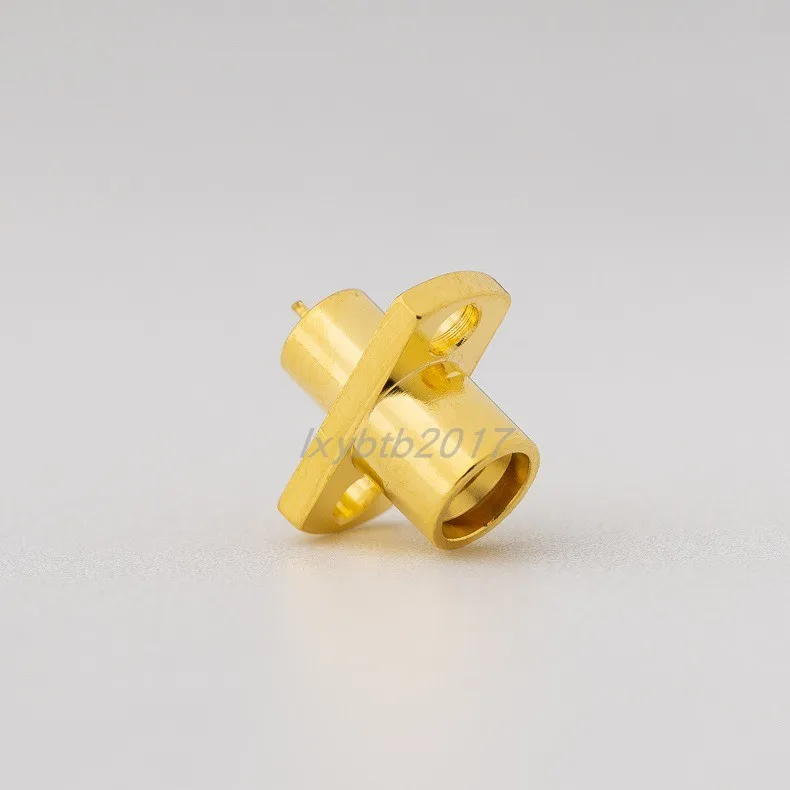 SMP-JFD20-L semi-escapement ultra-small RF connector microstrip connector two-hole flange hole spacing 7.2mm