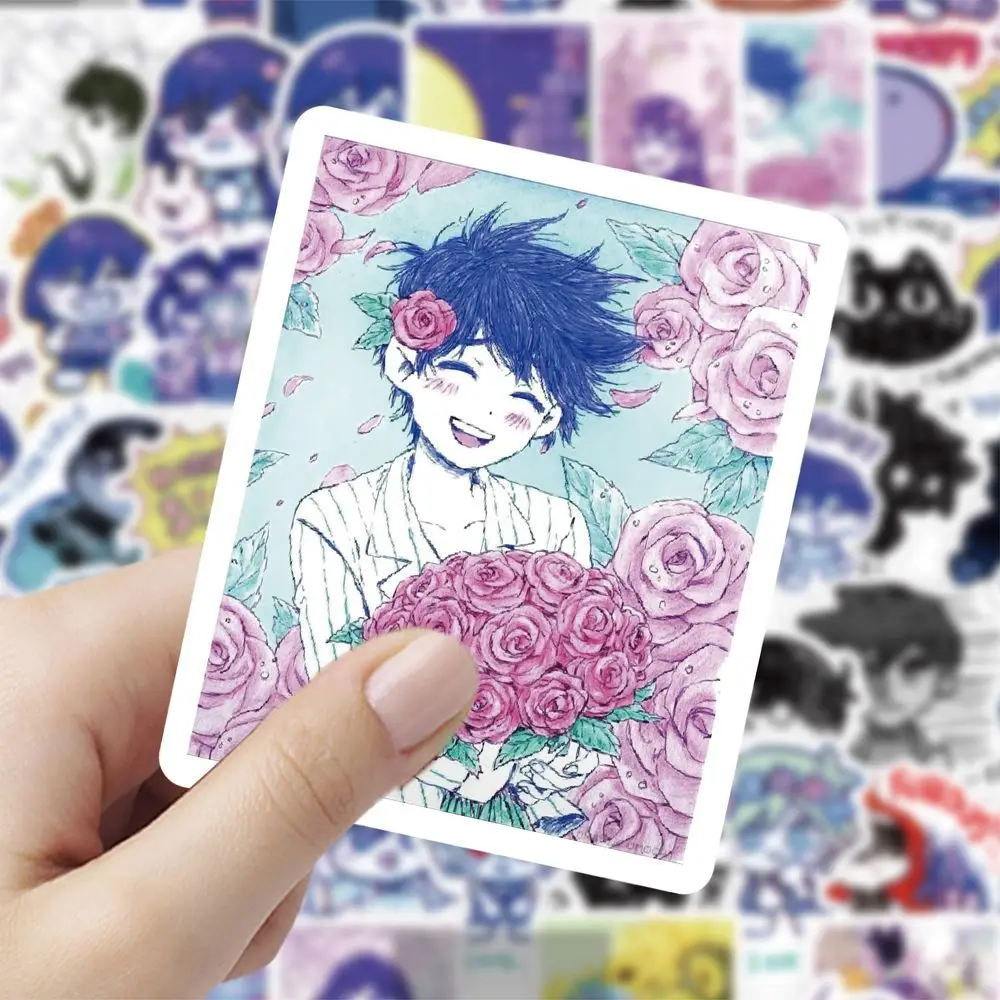 Рисунок 3 - Наклейка Omori аниме Aubrey Kel Hero Basil Mari