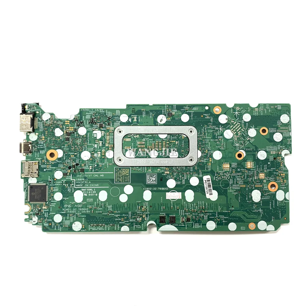 18806-1 Sử Dụng CN-0D0JY6 0D0JY6 D0JY6 Dành Cho Laptop Dell Inspiron 15 7591 Bo Mạch Chủ SRGKZ I5-10210U Mainboard 100% Thử Nghiệm Làm Việc