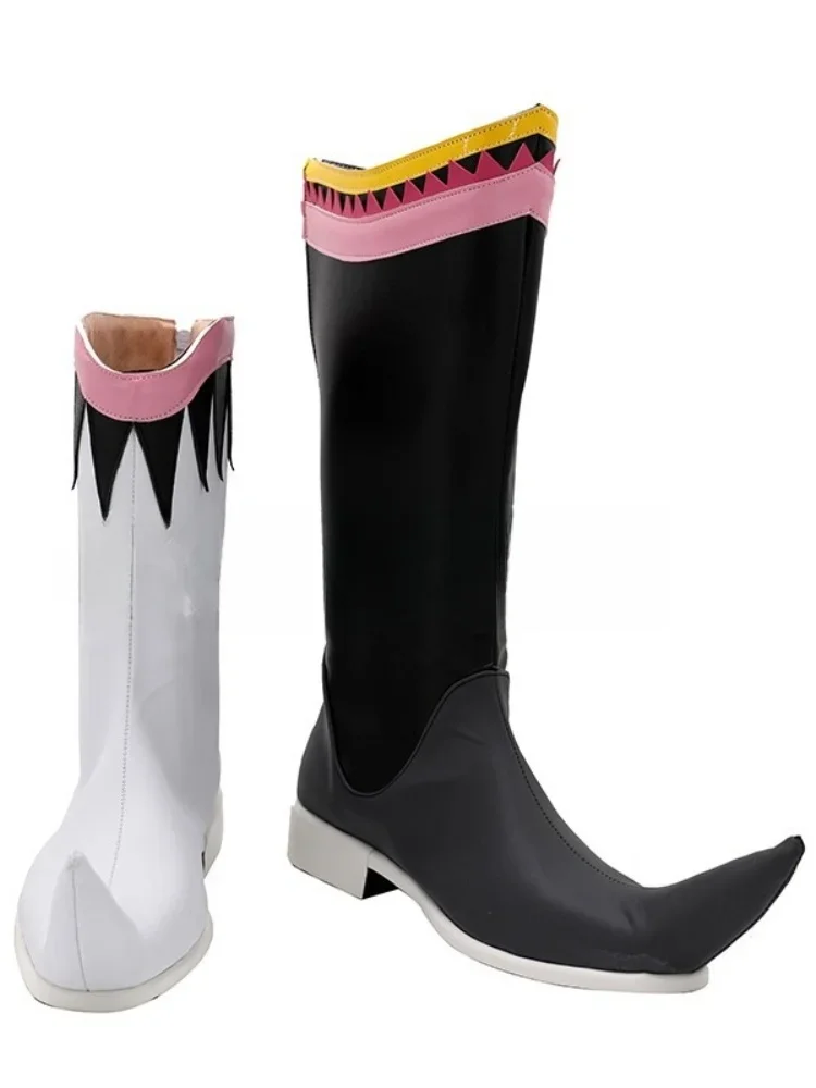 Final Fantasy VI FF6 Kefka Palazzo botas de Cosplay zapatos accesorios de Halloween personalizados