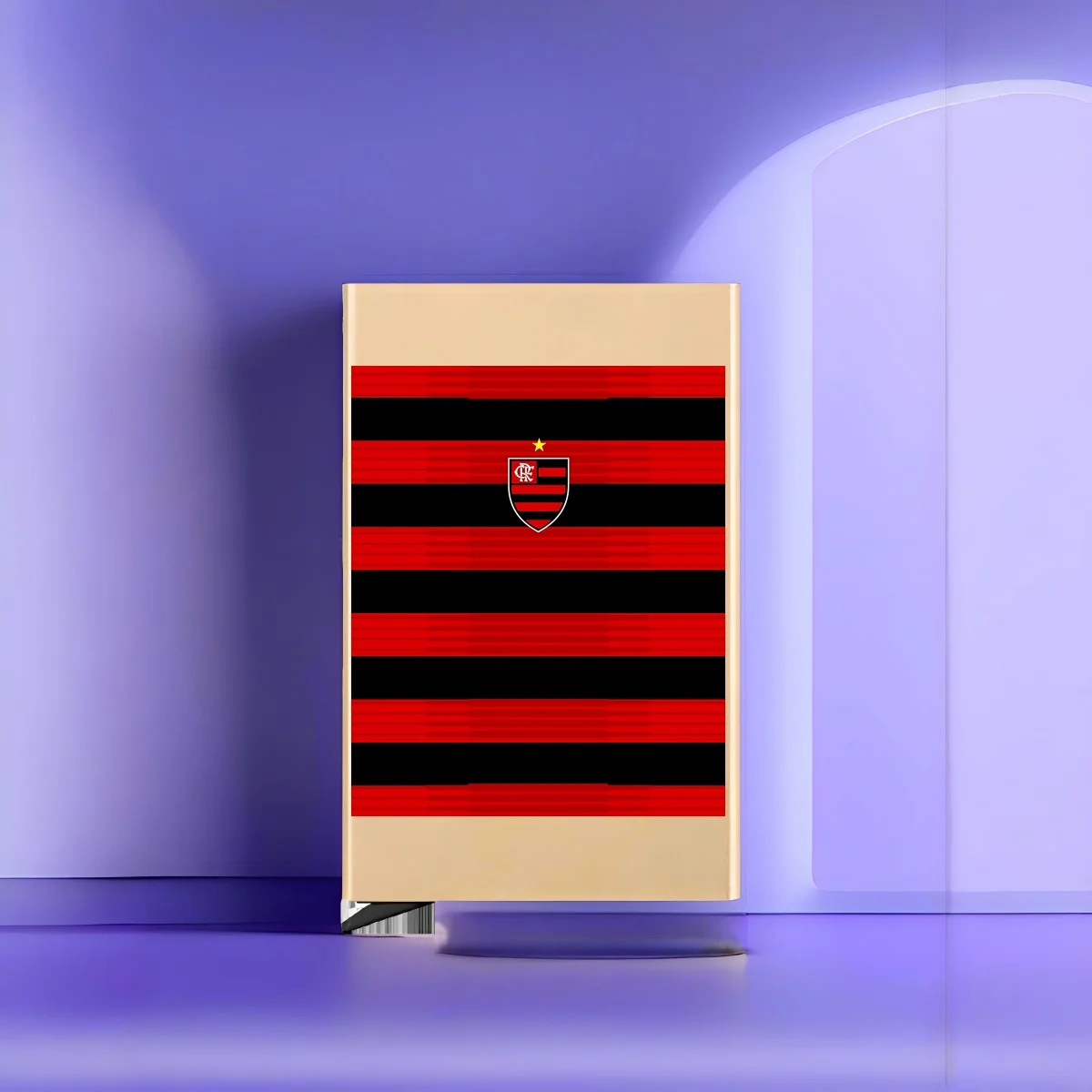 Flamengo Sports Club 2026 Nuevo estilo Funda para tarjetas impresa a la moda Varias opciones de color Fácil de usar Compacto para necesidades diarias