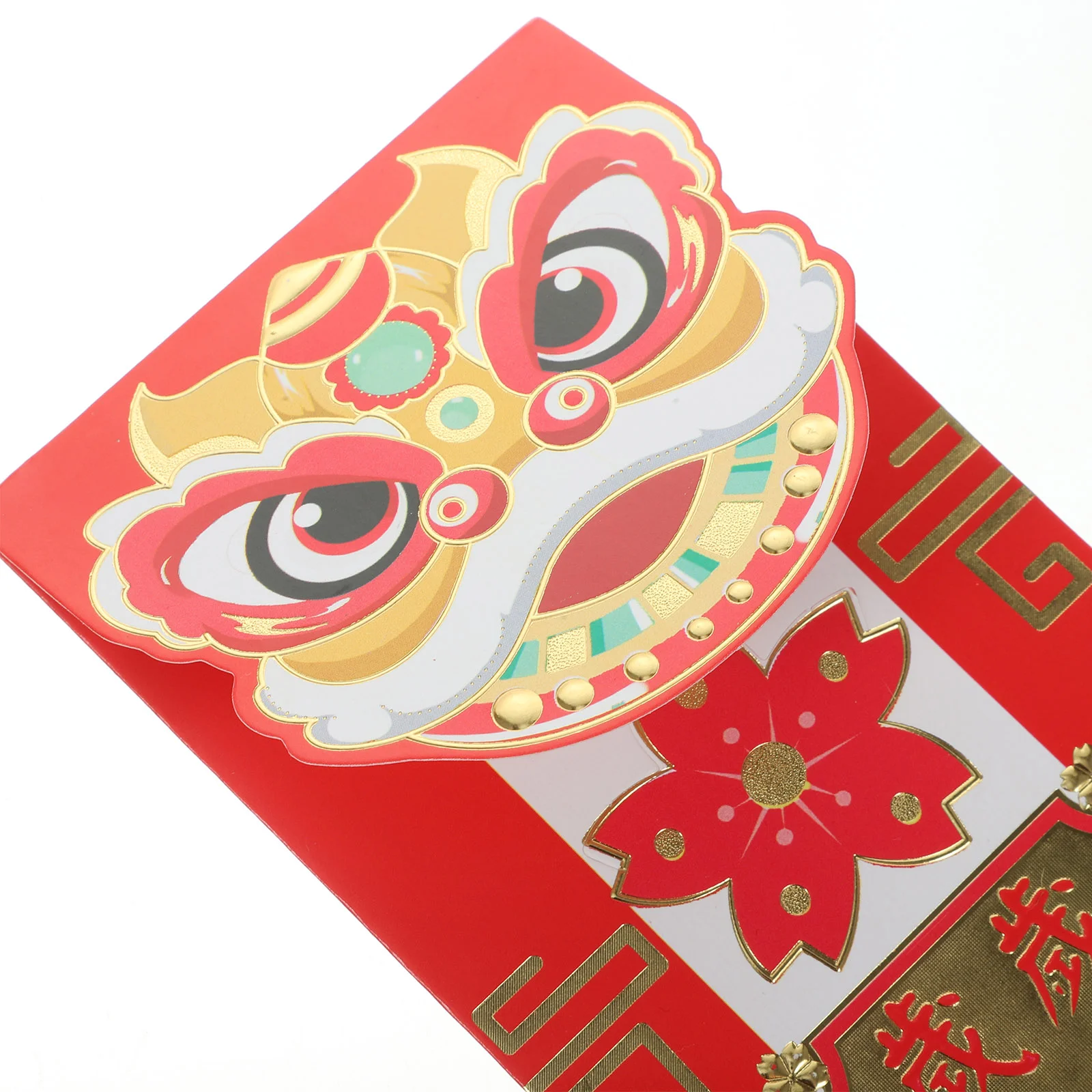 30pcs Lion Red Envelopes New Year Dancing Lion Money Packets Spring Festival Gift Cash Envelope Premium Paper Sturdy Safe