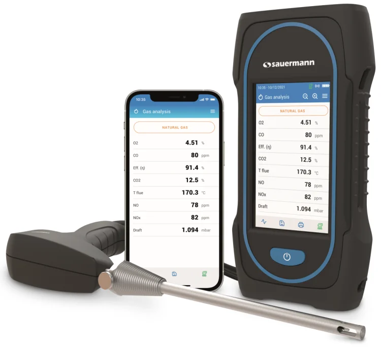 Flue Analyzer Testing Si-Ca 130