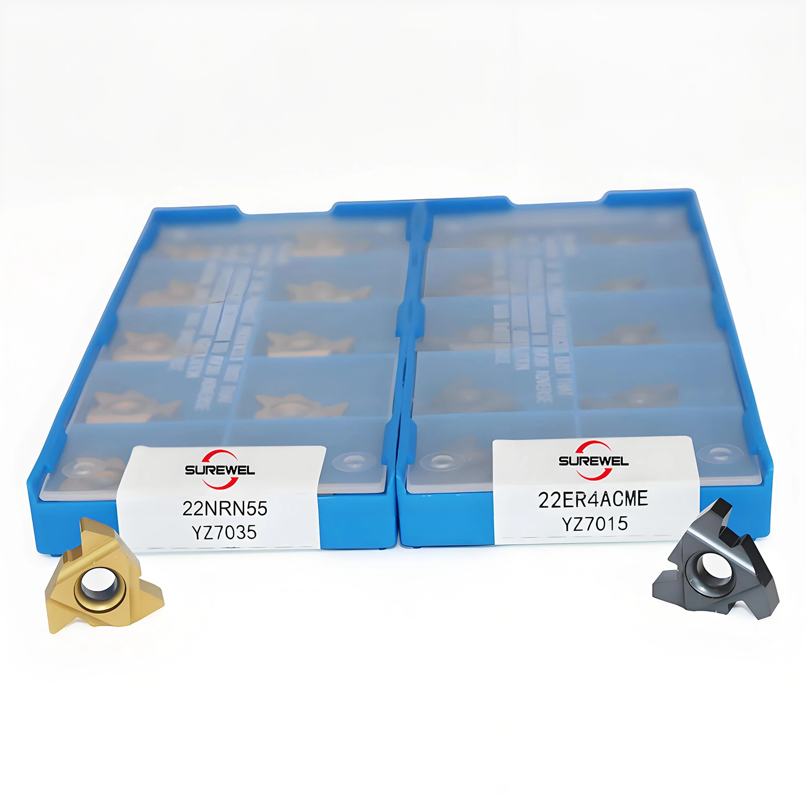 SUREWEL خيط طحن 55 ° 11ERA55 ~ 22ERN55 كربيد إدراج أجزاء مخرطة أداة SER1212F11 ~ SER4040R22 حامل تحول الخيط الخارجي