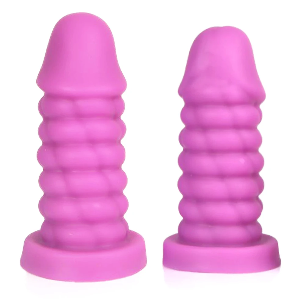Purple Huge anal Dildos women sex toys 18+ masturbation Silicone butt plug S-XXXL Big Dick with Powerful suction cup anal plug
