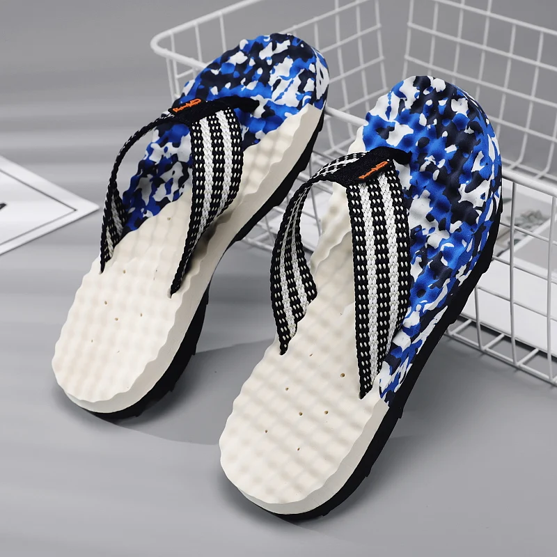 

Очень большие мужские шлепанцы, размер 46, 47, дышащие удобные повседневные летние сандалии