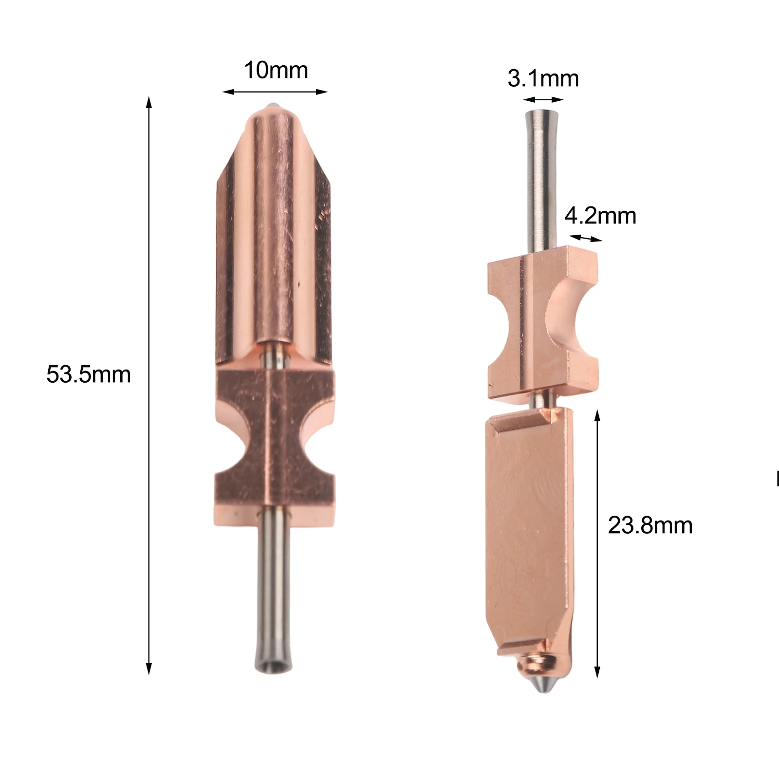 

For Flashforge AD5X nozzle replacement hardened steel quick release nozzle compatible with wide range of filament types