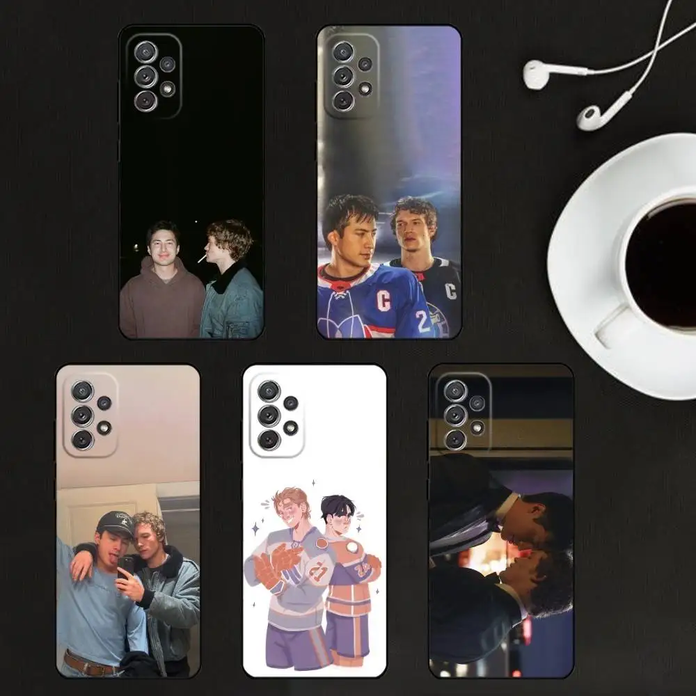 Heated Rivalry  Phone Case For Samsung S25,S24,S21,S22,S23,S30,Ultra,S20,Plus,Others Soft Black Cover