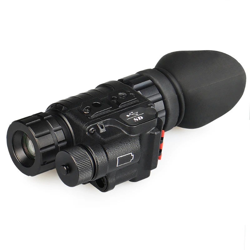 

Free Shipping Tactical 1X-8X Digital Night Vision NVM-14 High-Definition Scope Monocular Infrared Hunting Accessories