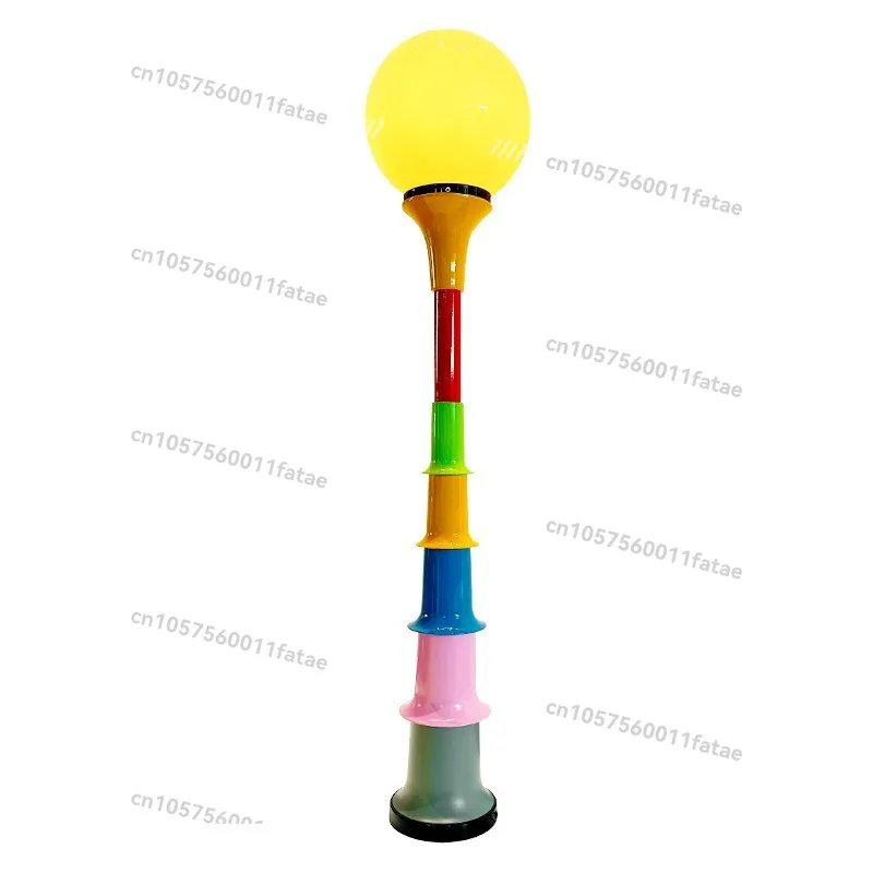 

Ambience Living Room Floor Lamp Internet Celebrity Color Children's Room Bedroom Creative Lamp Vertical Table Lamp