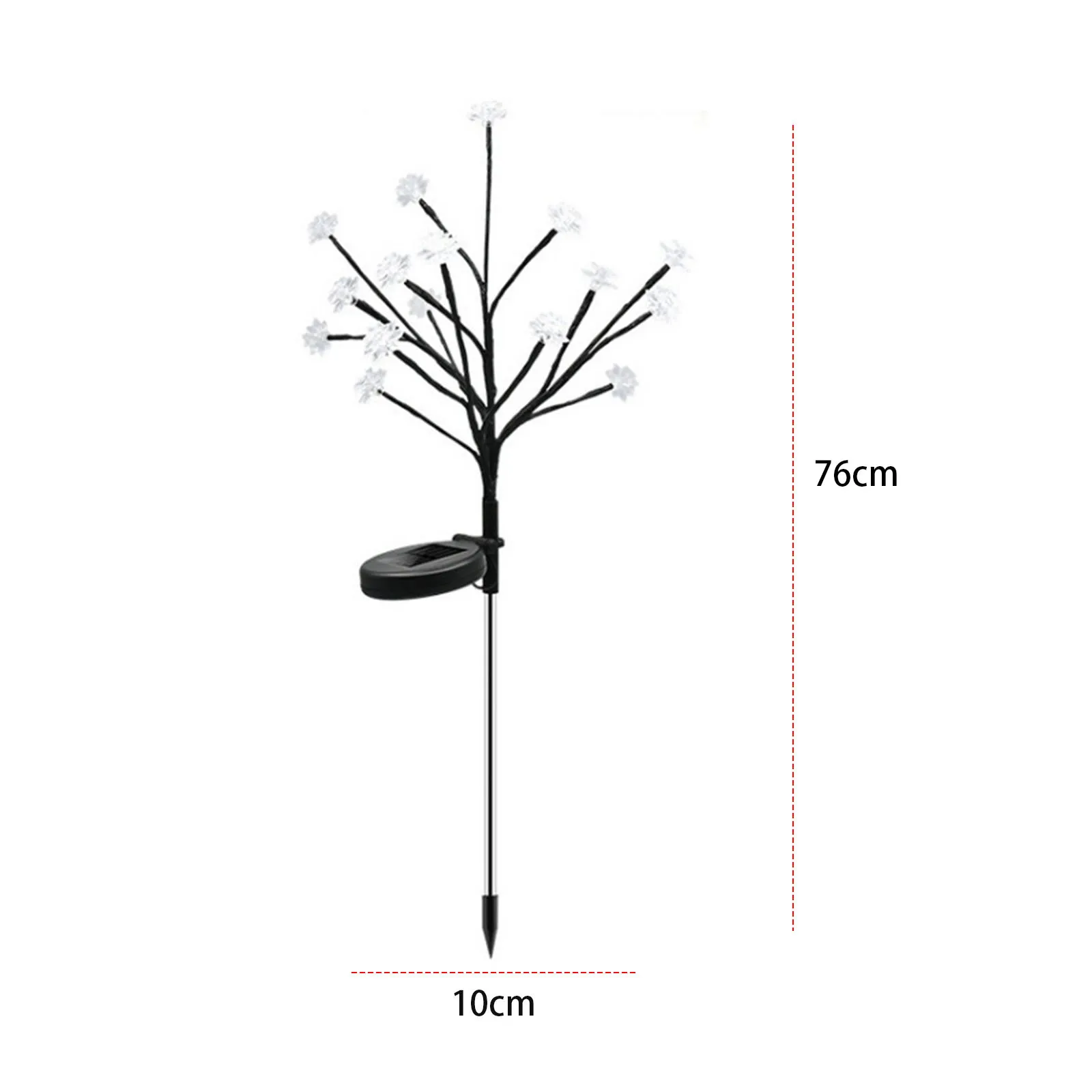 

2 упаковки солнечных садовых фонарей, водонепроницаемые декоративные солнечные фонари, уличные газонные фонари для наружного двора, газона, патио, дорожки, украшения