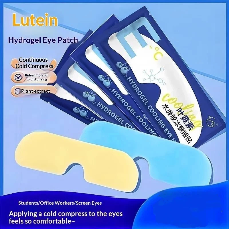 Disposable Hydrogel Ice Eye Patches Herbal Cold Compress Eye Mask Relieve Eye Fatigue Tired Eyes Daily Eye Care Supplies