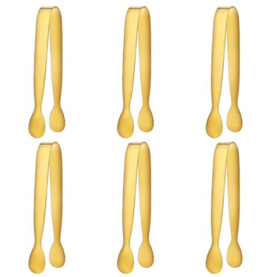 6Pcs Gold Small Ton…