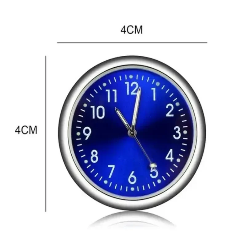 Mini Car Clock Decoration Electronic Meter Timepiece Auto Interior Ornament for Vehicle Decor