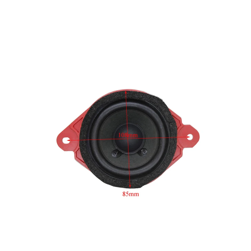 1pc 3 inch  Red Full Frequency Range Cloth Suspension Paper Cone Center Speaker CX5 CX6  High Quality