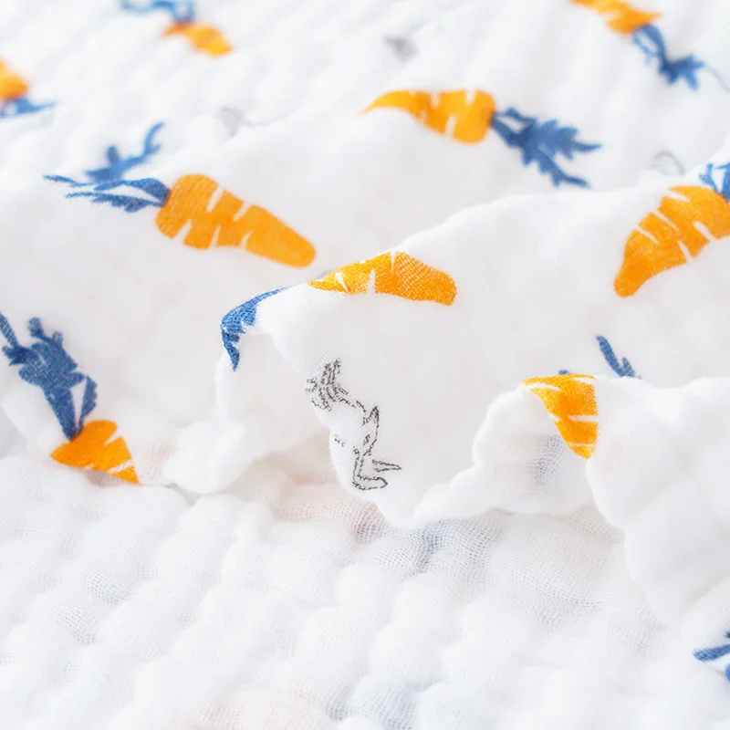 Baby Blankets Organic Muslin Swaddles Blanket for Newborn Cotton Solid Bath Towel Infant Burp Clothes Boy Girl Blanket Quilt