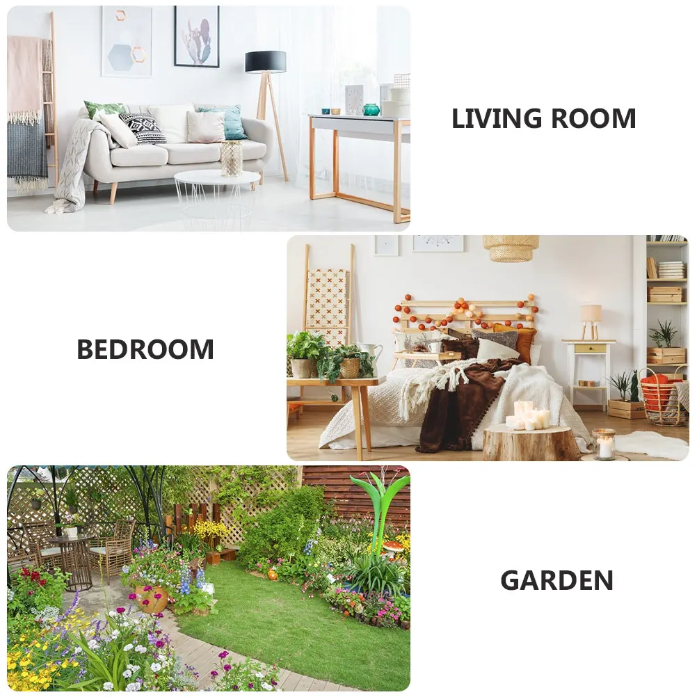 

4pcs Wall-Mounted Plastic Flower Pots Simulated Rattan Design Durable Space Saving Hanging Planter For Indoor Home Decor Wall