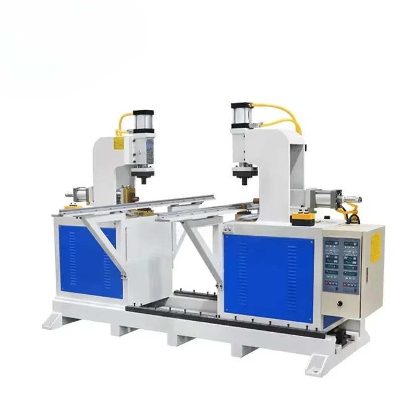 Double head T-shaped butt welding machine