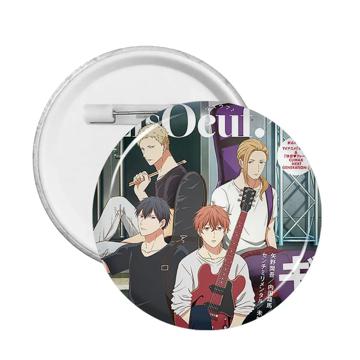 Аниме значок Uenoyama ritсука броши для рюкзака одежды креативные заколки на лацкан мягкая пуговица булавка украшение подарок