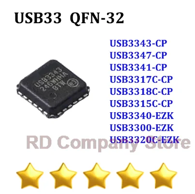 

10PCS USB3343-CP USB3347-CP USB3341-CP USB3317C-CP USB3318C-CP USB3315C-CP USB3340-EZK USB3300-EZK USB3320C-EZK
