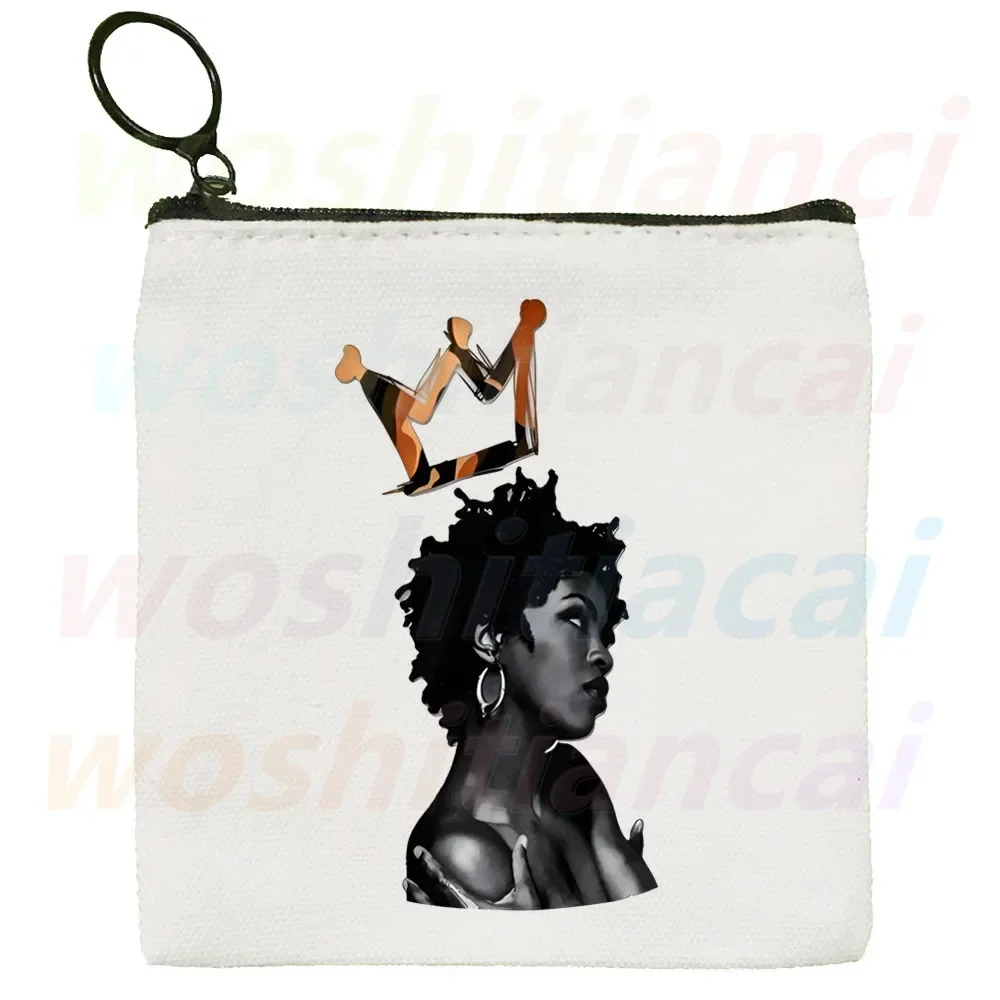 Hip Hop Band The Fugees Score Canvas Coin Purse Coin Purse Collection Canvas Bag Small Wallet Zipper Key Bag Hand Gift