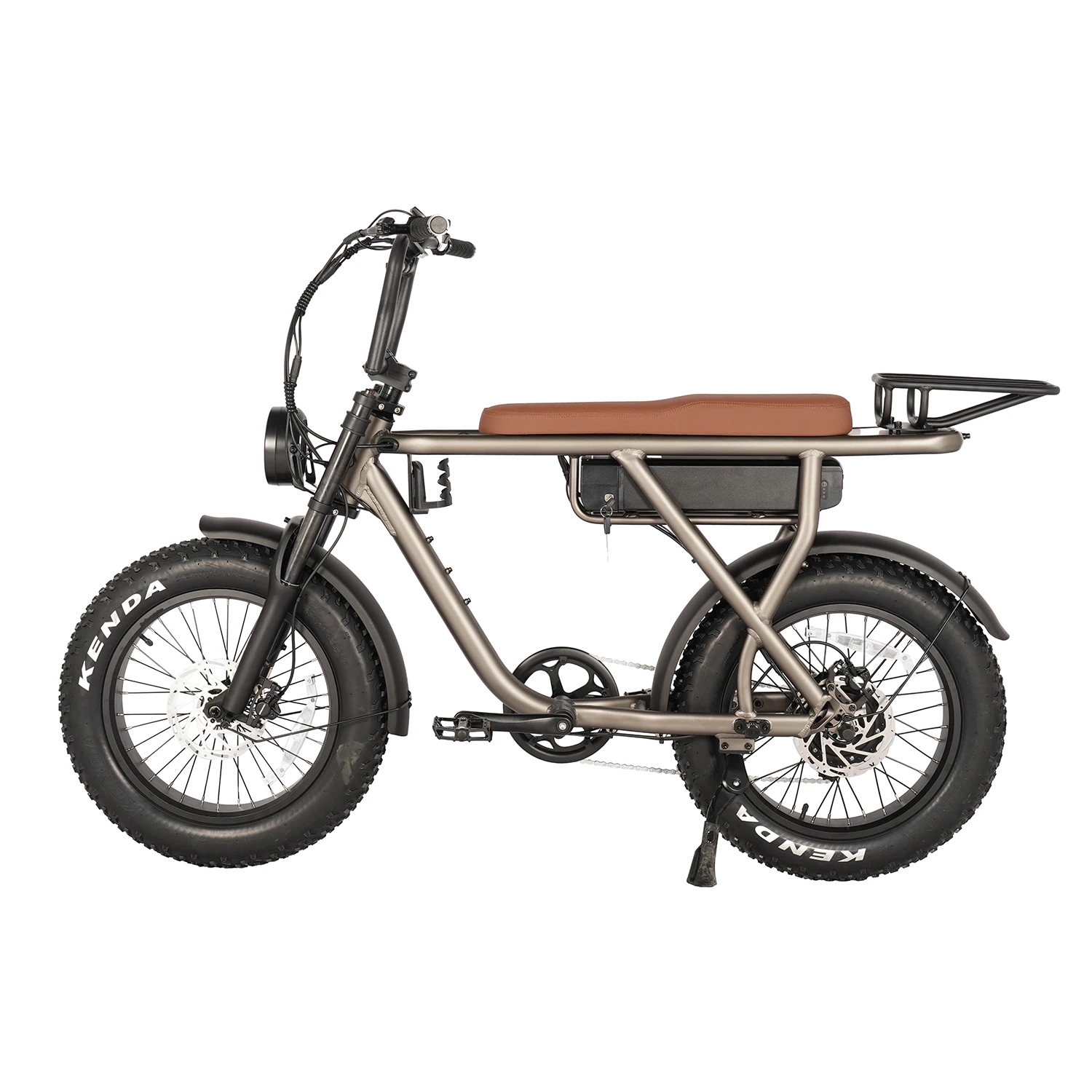 

2025 Retro 20inch Electric Bike for Adults Cheap Bafang 250W Brushless Lithium Battery 2025 Cheap Retro Fat Tire E-bike 20inch