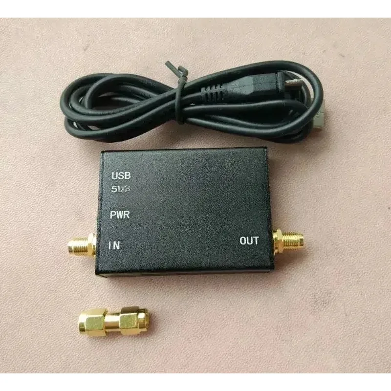 Simple Spectrum Amplifier LNA 25M-6G 20DB 5V Improve Input Sensitivity Module
