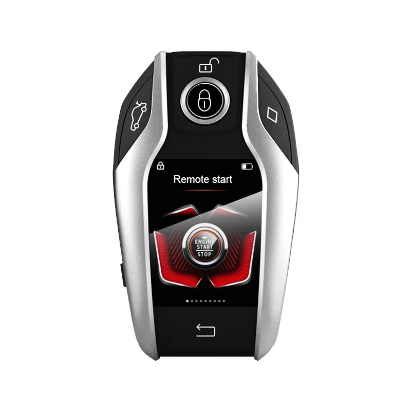 LCD Smart Car Key PKE Keyless Push Button Engine Start Remote Starter PKE Car Alarm with Smart Key