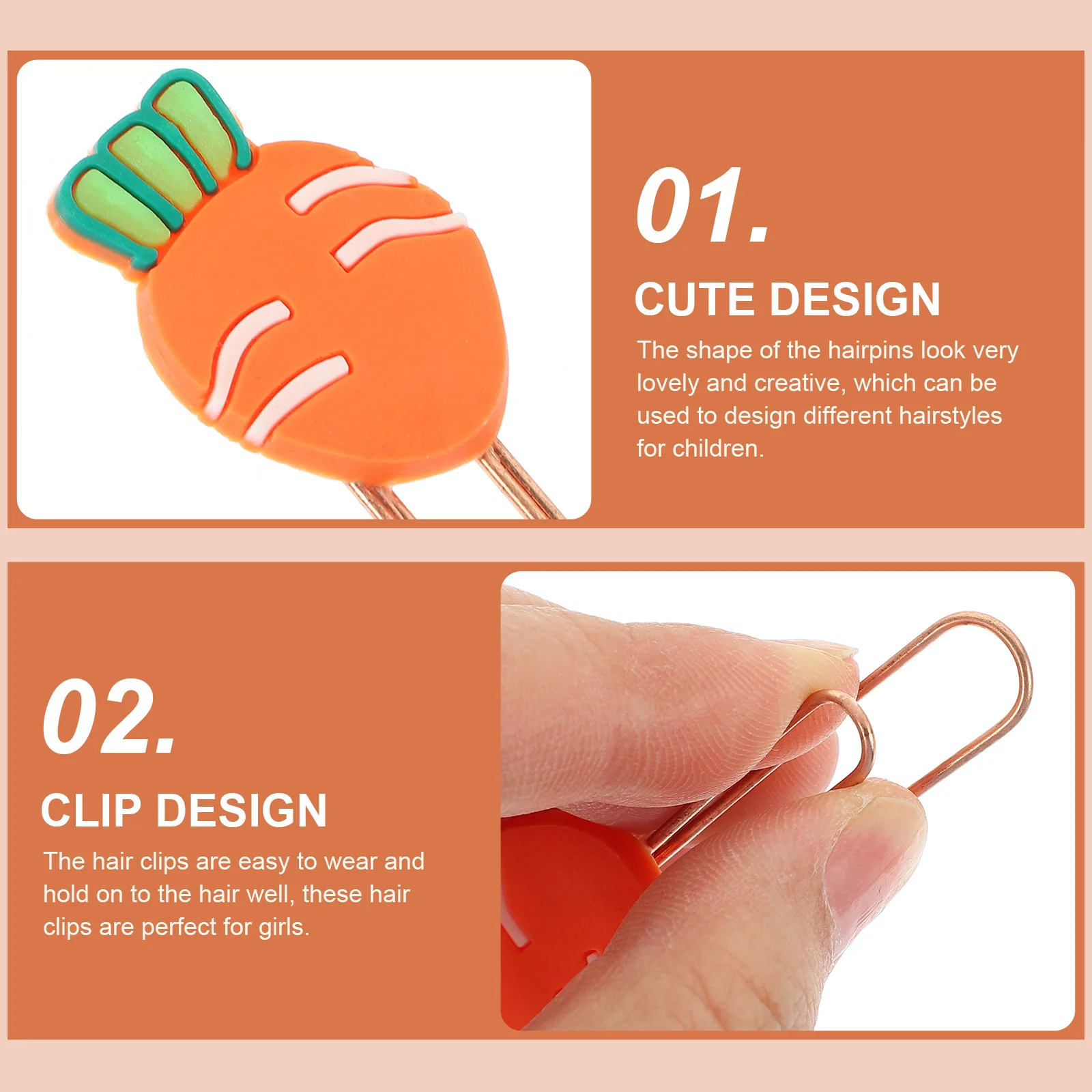 

20Pcs Paper Clip Multi-Use Colored Decorative Creative Clips for School Office Paper Documents Lovely File Clips