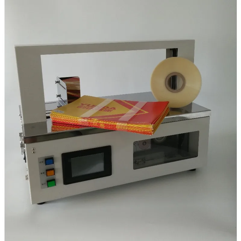 ماكينة ربط شريط الورق الورقية الأوتوماتيكية لصندوق الكرتون