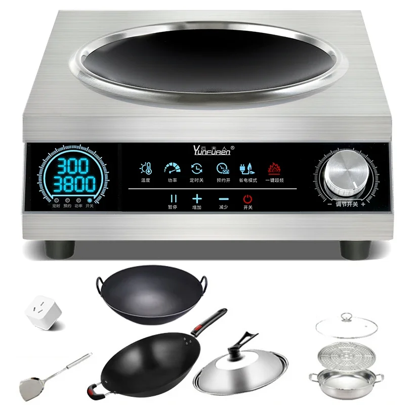 

cooker Household concave high power 3500w new cooking electric frying