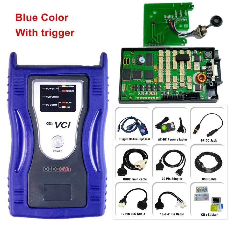 

2024 Newest Auto GDS VCI Auto Diagnostic Tool for KI-A Hyu-ndai OBD2 Scanner Trigger Module Flight Record Function