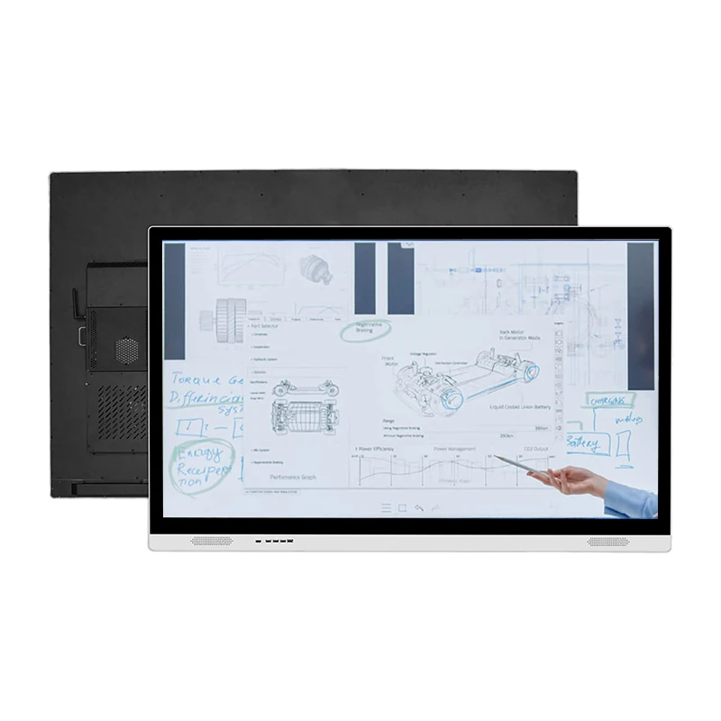 Sunworld Meeting Room Education Office High-end All-in-one Machine Smart Board RJ45 USB 55inch Interactive Whiteboard
