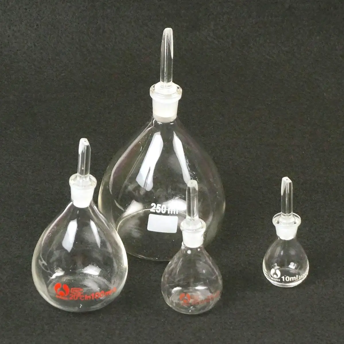 Imagem -02 - Garrafa de Gravidade de Vidro Borosilicato Picnômetro Classe a Science Lab Capacidade 250ml 500ml 1000ml