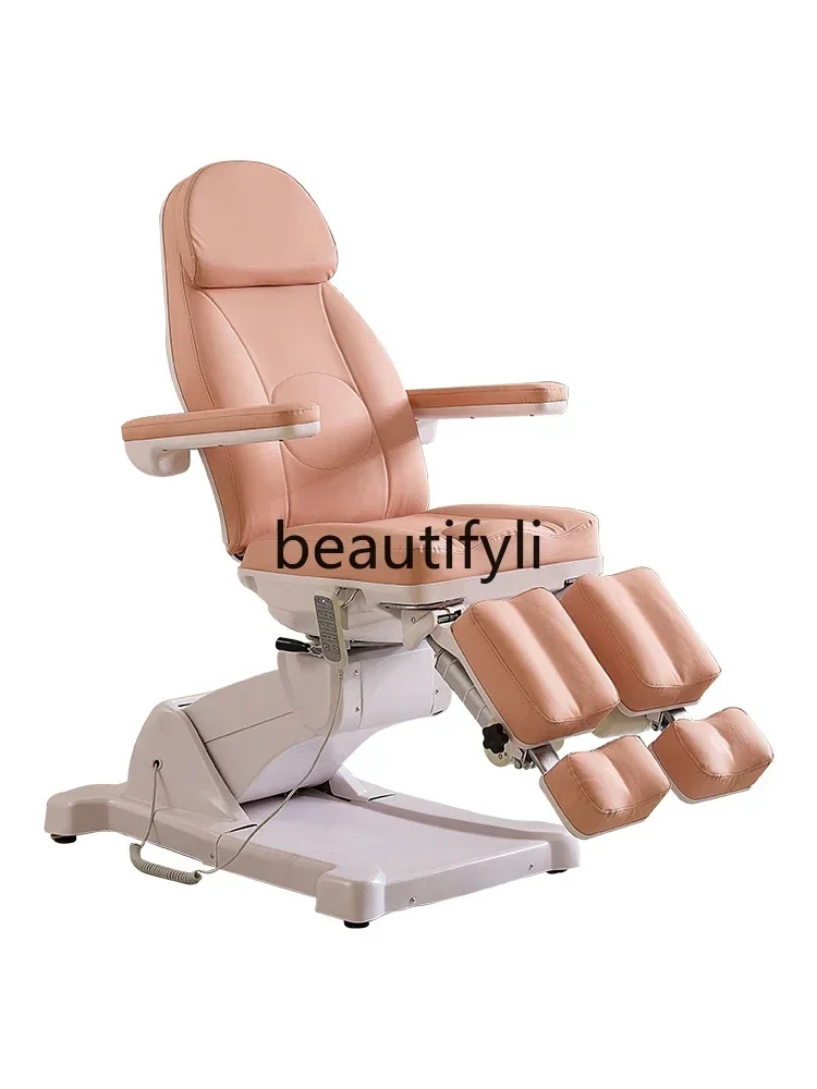 

Z189 Y Pedicure Foot Therapy Tattoo Chair Foot Soaking Belt Rotating Electric Lifting Beauty Bed Micro Injection Nail Art