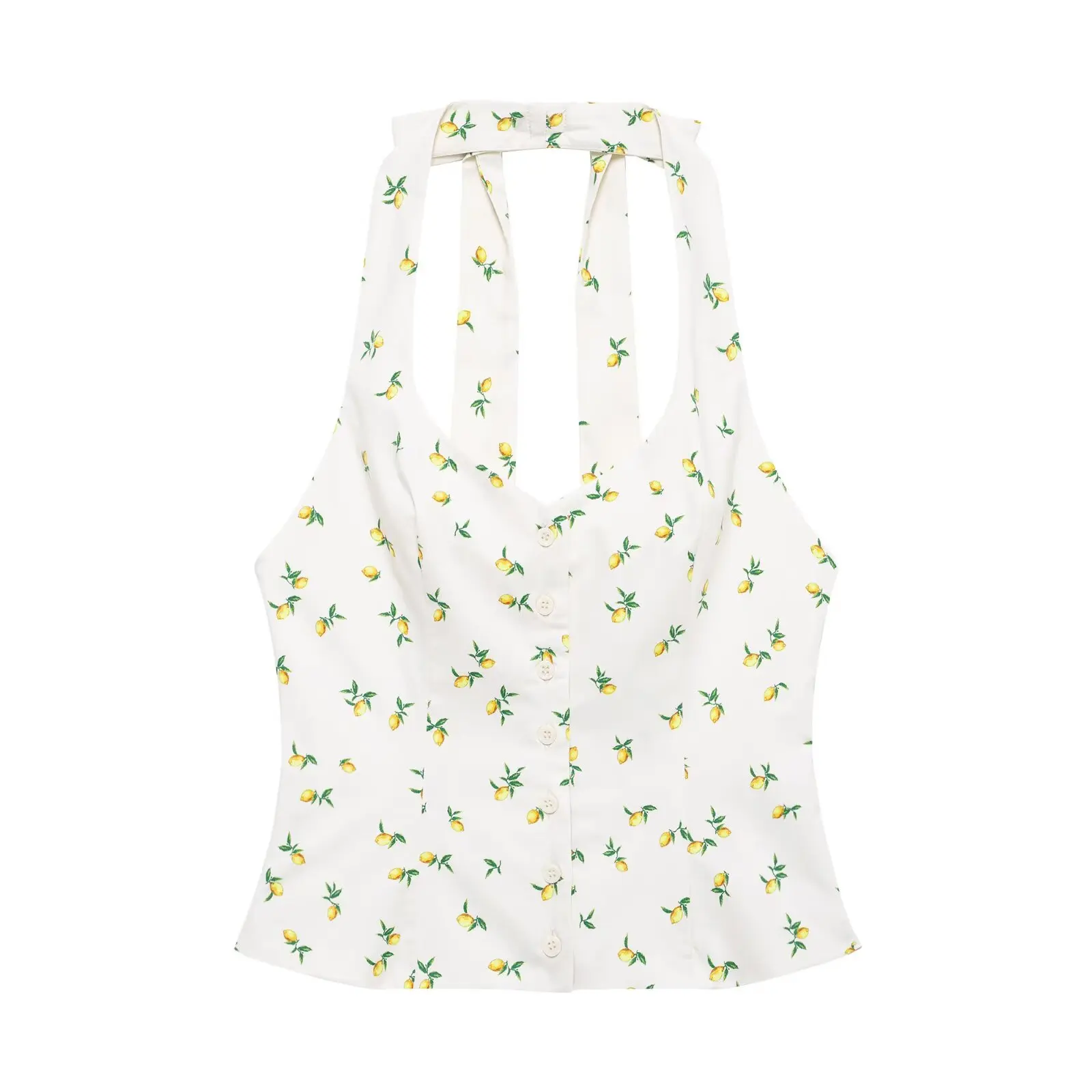 Willshela-Conjunto de 2 piezas de moda para mujer, camisola con cuello Halter y minifalda acampanada, combinaciones informales elegantes para mujer