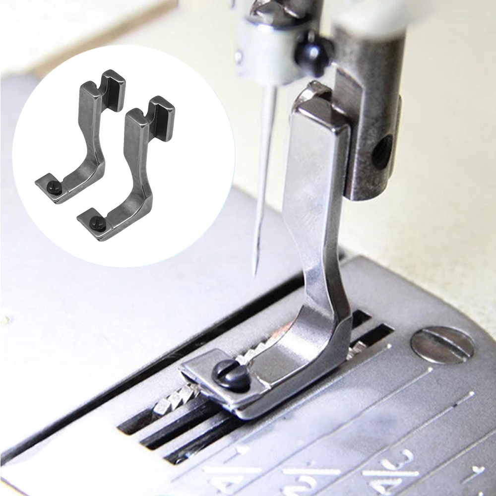 Adjustable Invisible Zipper Guide Presser Foot T69 for Single Needle Lockstitch Industrial Sewing Machine Accessories Parts