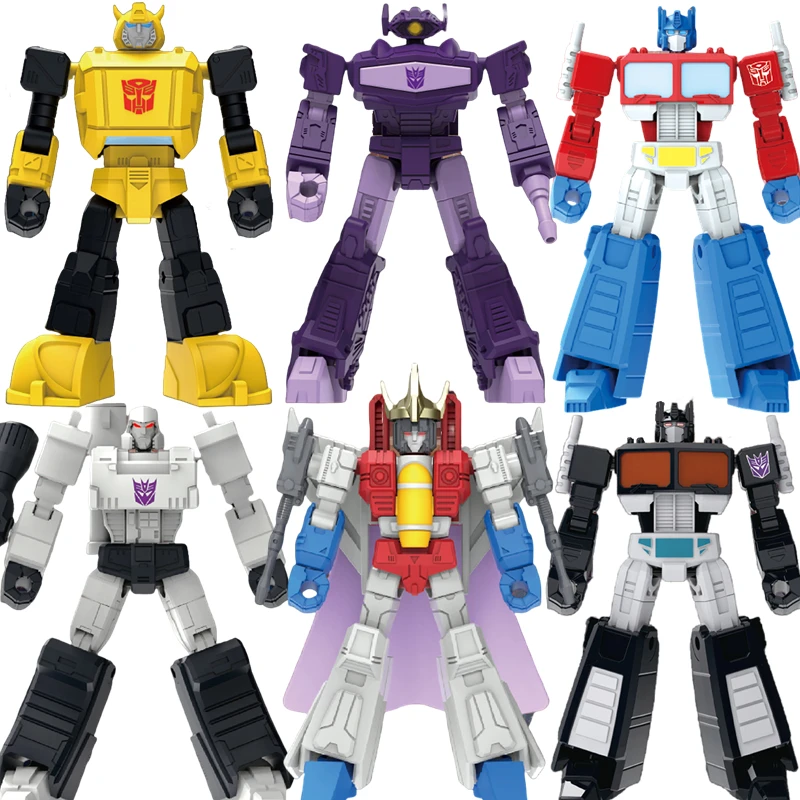 Figurines d'action originales G1 Optimus Prime Bumblebee Shockwave Starscream Nemesis Prime, jouets pour enfants, cadeau