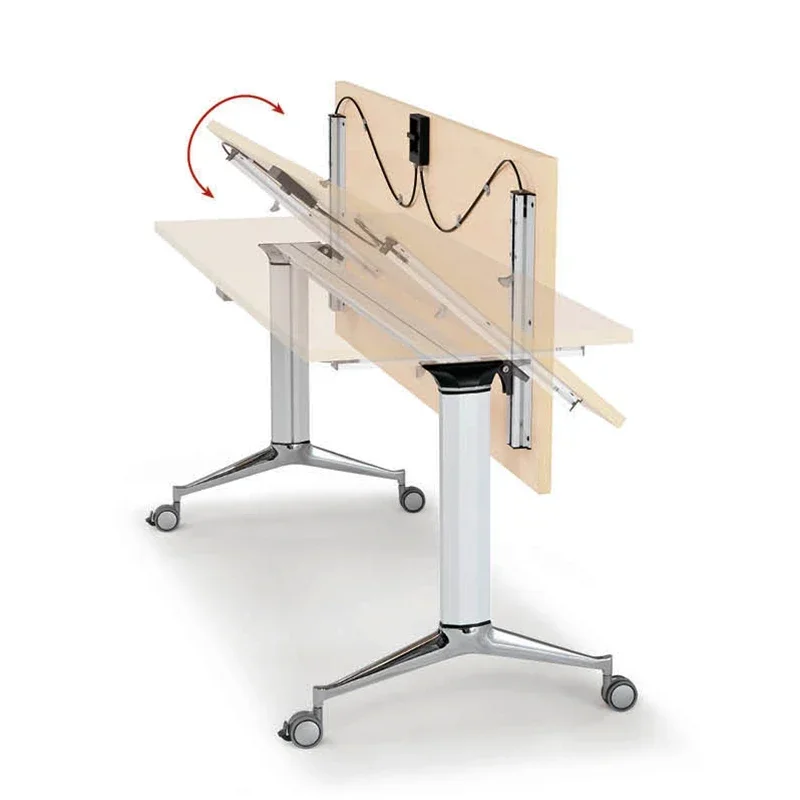 Combination bar folding training table, large and small conference table