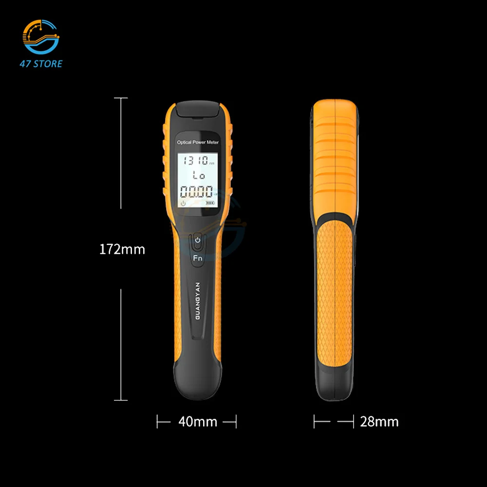 New Optical Power Meter Optical Fiber Tester Charging 5G Special Optical Power Meter  70~+6 Built-in Battery Optical Power Meter