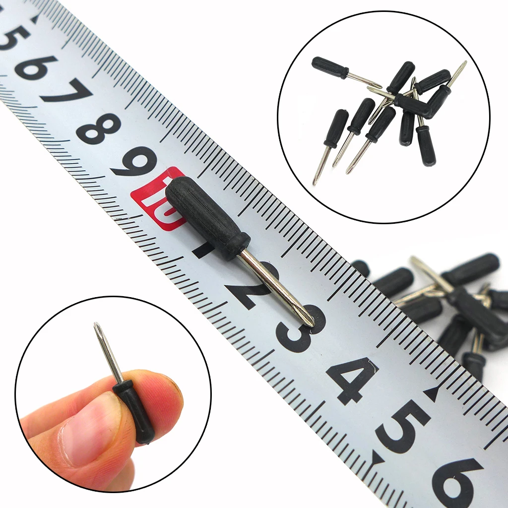 100PCS Tiny Phillips Screwdriver Toy 3CM Long Mini Screwdriver Tool  2mm  Repair Voltage Regulator  Special Accessories