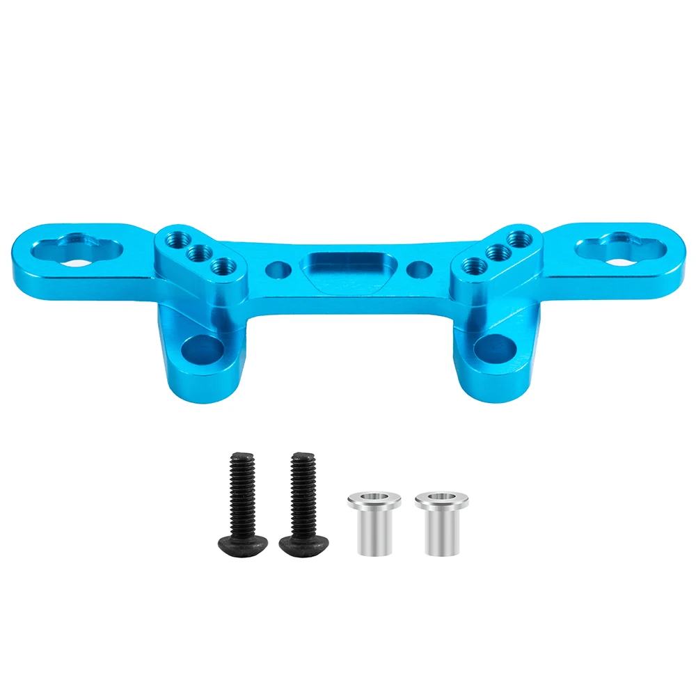 YEAHRUN Metall CVD Stoßdämpfer Motor Batterie Post Platte Arm Halterung für Tamiya TT02 1/10 RC Drift Auto Upgrade Teile