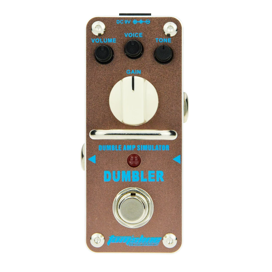 

AROMA Tom'sline ADR-3 Dumbler Amp Simulator DUMBLE Mini Single Guitar Effect Pedal With True Bypass Analogue Effect Pedal