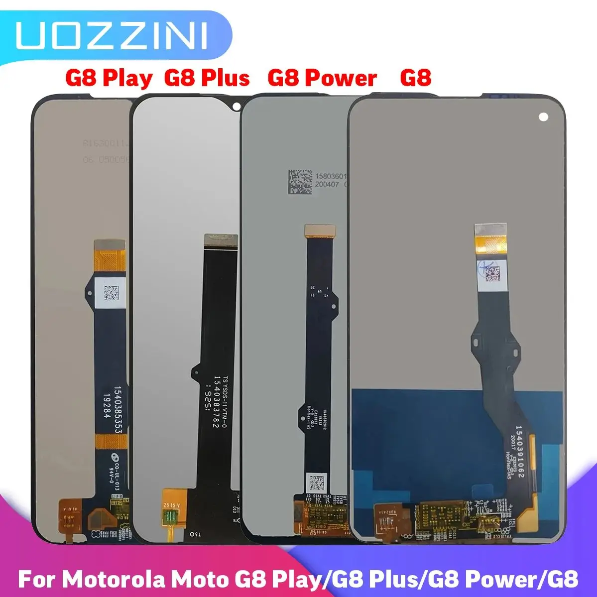 LCD Display For Motorola Moto G8 Play G8 Plus G8 Power LCD Touch Screen Digitizer Assembly XT2019 XT2015 XT2045 XT2041