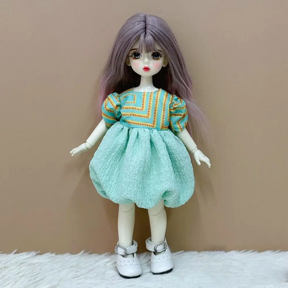 Newest Doll Dress Casual Wear Fashion Handmade Girl Clothes 10 Styles with Headband 30cm Doll Accessories